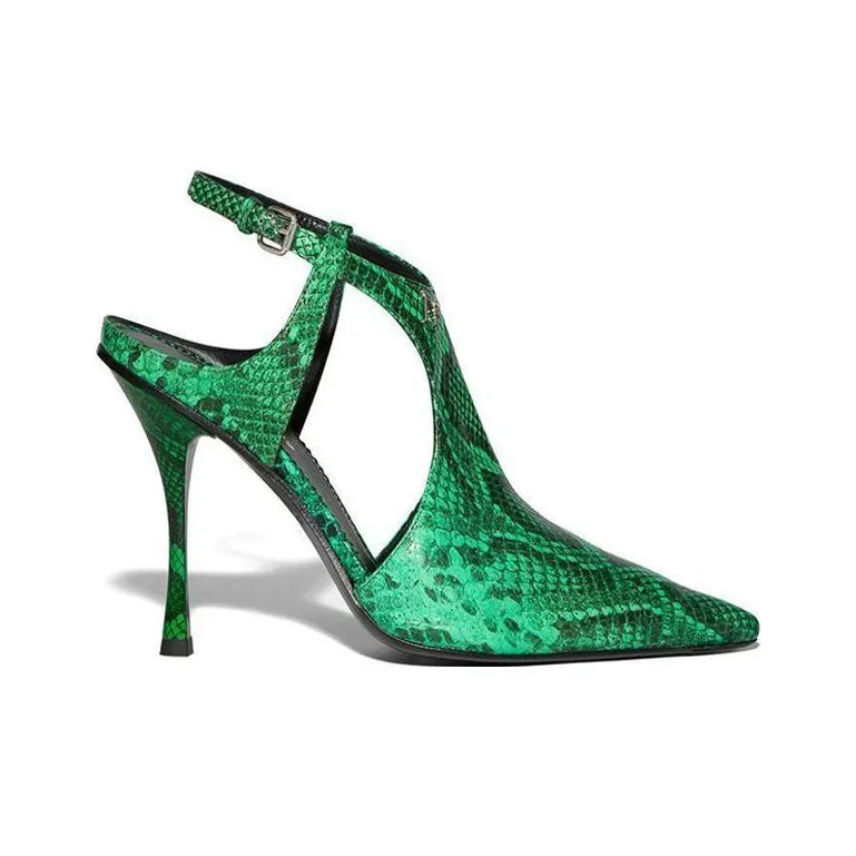 DSQUARED 2 Pointed Toe Slingback Pumps-1