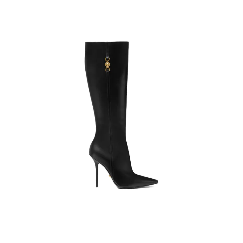 VERSACE Medusa '95 110mm Leather Boots-1