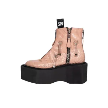 NATASHA ZINKO Ring Flatform Boots