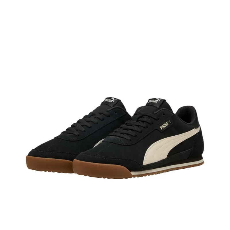 PUMA Turino 2 Slip Resistant Low Top Skateboard Shoes Unisex Black White-2