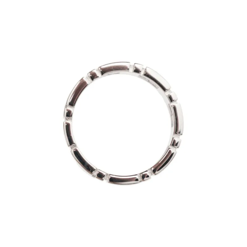 FENDI Palladium Plated Rings Unisex Silver-3
