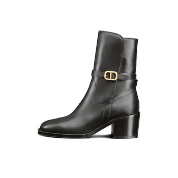 DIOR Empreinte Ankle Boots Women's Black