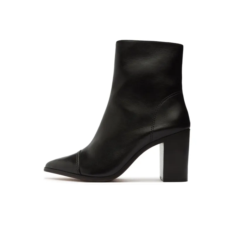 Schutz Theodora Ankle Boots 8.5cm Women's Black-0