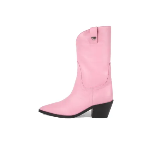CHIARA FERRAGNI Cf Texano Ankle Boots Women's Pink