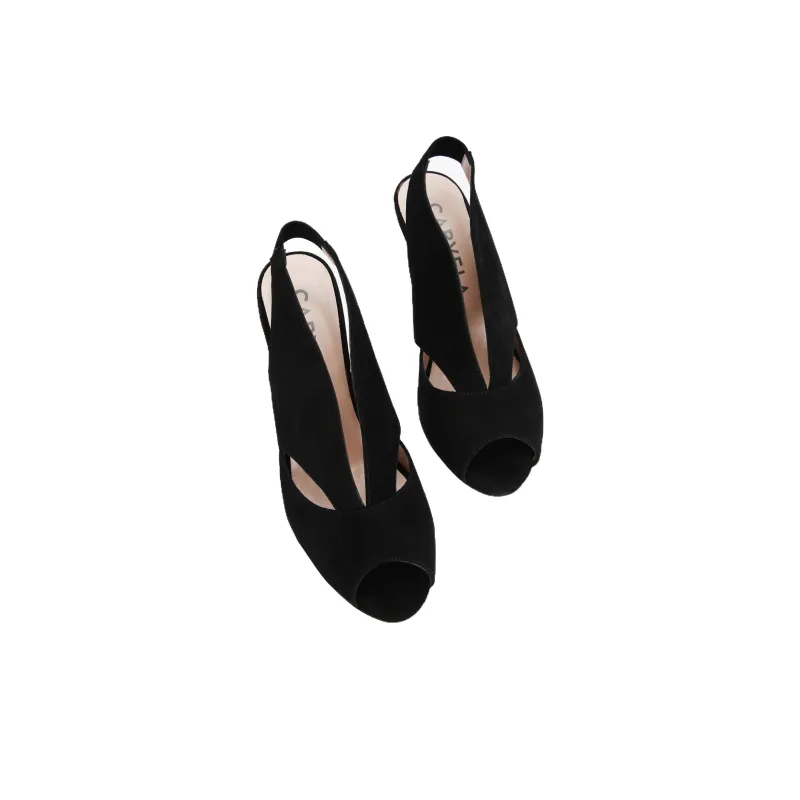 Kurt Geiger London Arabella Chunky Heel High Heels 8cm Women's Black-3