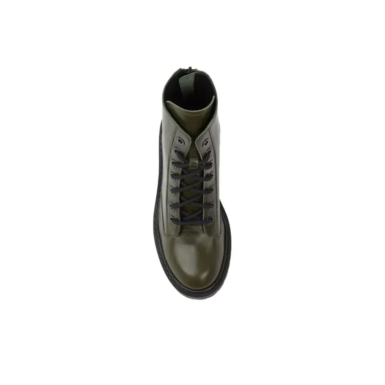KENZO Ankle Boots Women's Dark Khaki-3