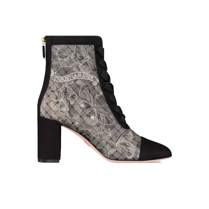 DIOR Naughtily D Ankle Boots Women's Black-1