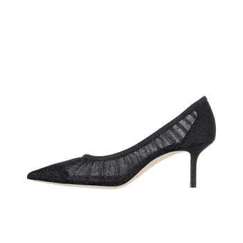 Jimmy Choo LOVE Slim Heel High Heels Women's Black