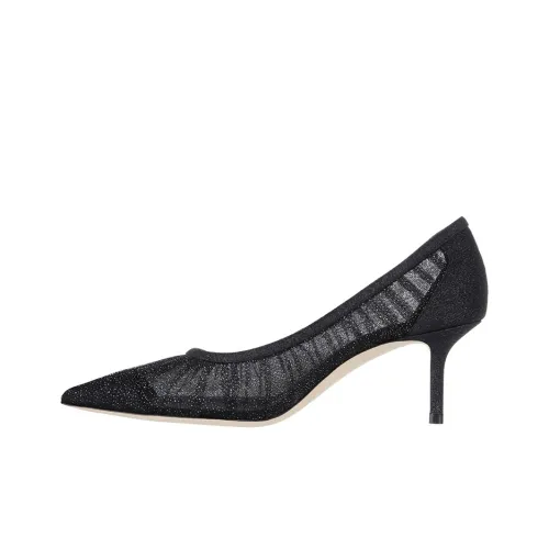 Jimmy Choo LOVE Slim Heel High Heels Women's Black