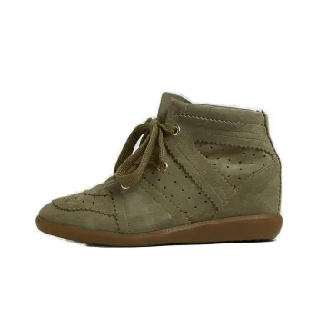 ISABEL MARANT Wedge Heel High Heels 7cm Women's Green
