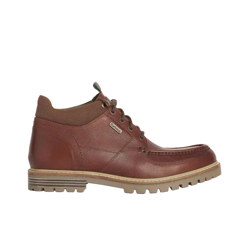 BARBOUR Granite Ankle Boots Men's Brown-1