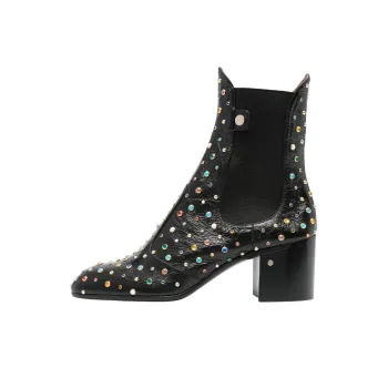 Laurence Dacade Short Chelsea Boots 6cm Women's Black