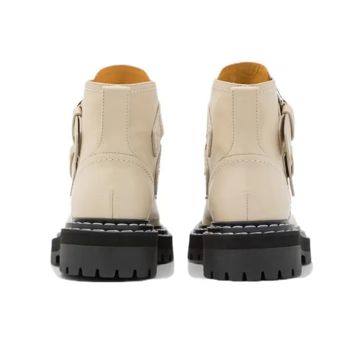 PROENZA SCHOULER Leather Buckle Boots-5