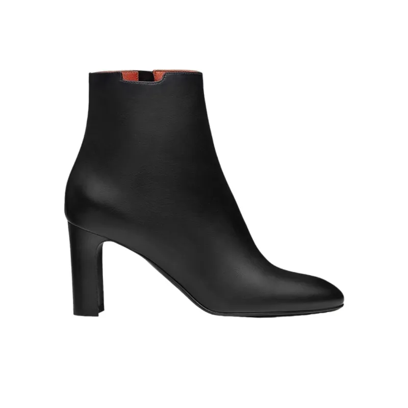 HERMES Delice Ankle Boots Women's Black-1