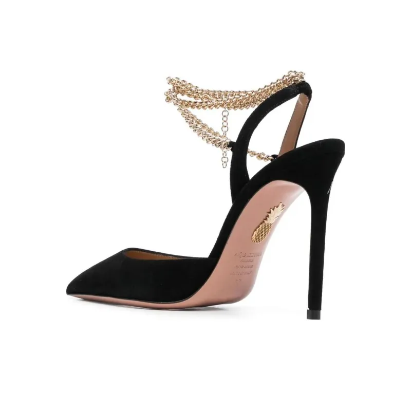 AQUAZZURA Flash 105mm Pumps-2