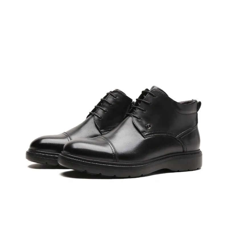S. T.DUPONT Ankle Boots Men's Black-1