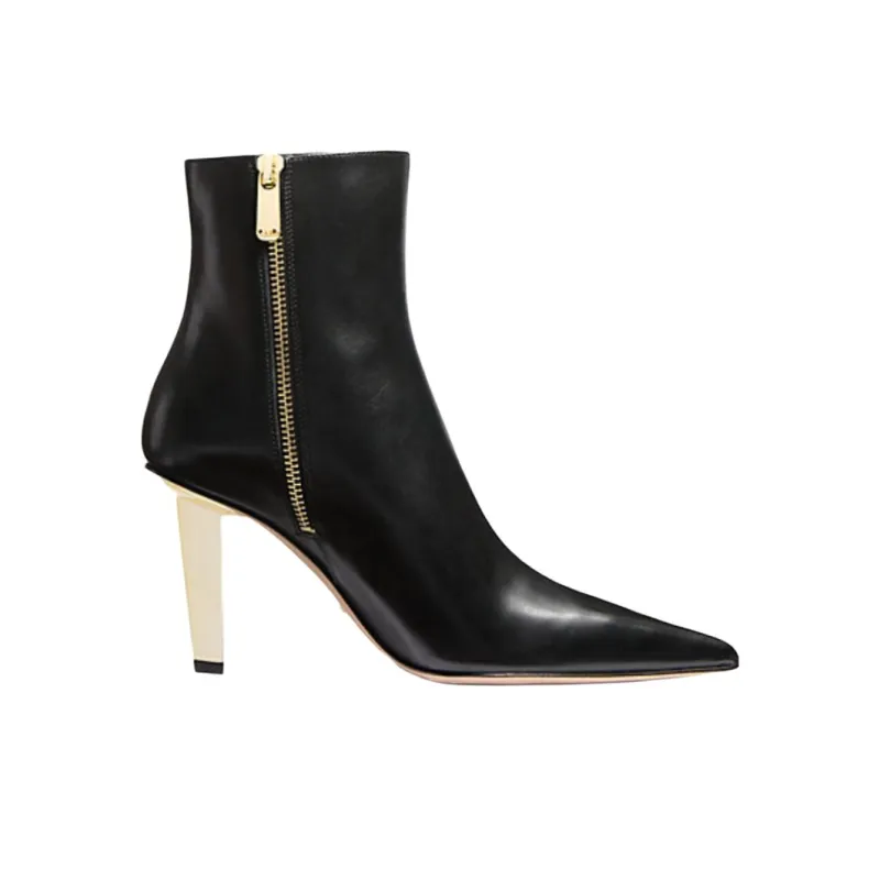 MICHAEL KORS Halle Ankle Boots 8.9cm Women's Black-1