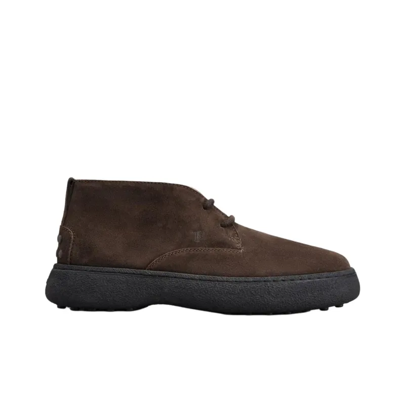 TOD'S W. G. Heritage Lace Up Desert Boots-1