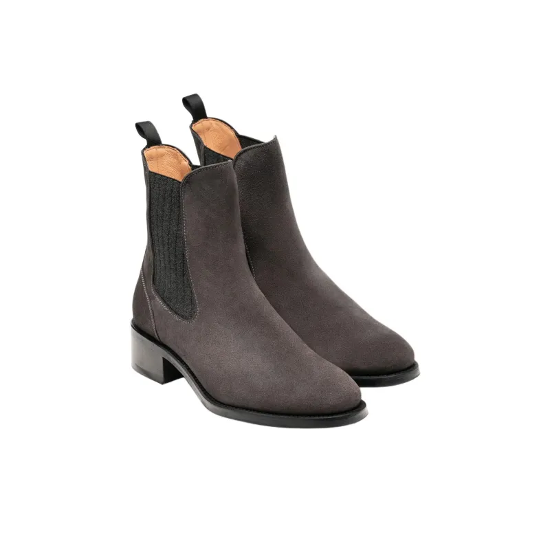 Magnanni Anna Short Chelsea Boots 3.8cm Women's Gray-2