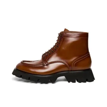 Santoni Alfie Suede Chunky-sole Boots