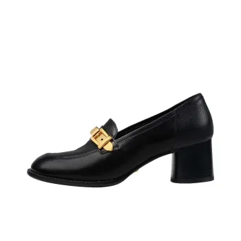 GUCCI Chain-detail 55mm Block-heel Loafers