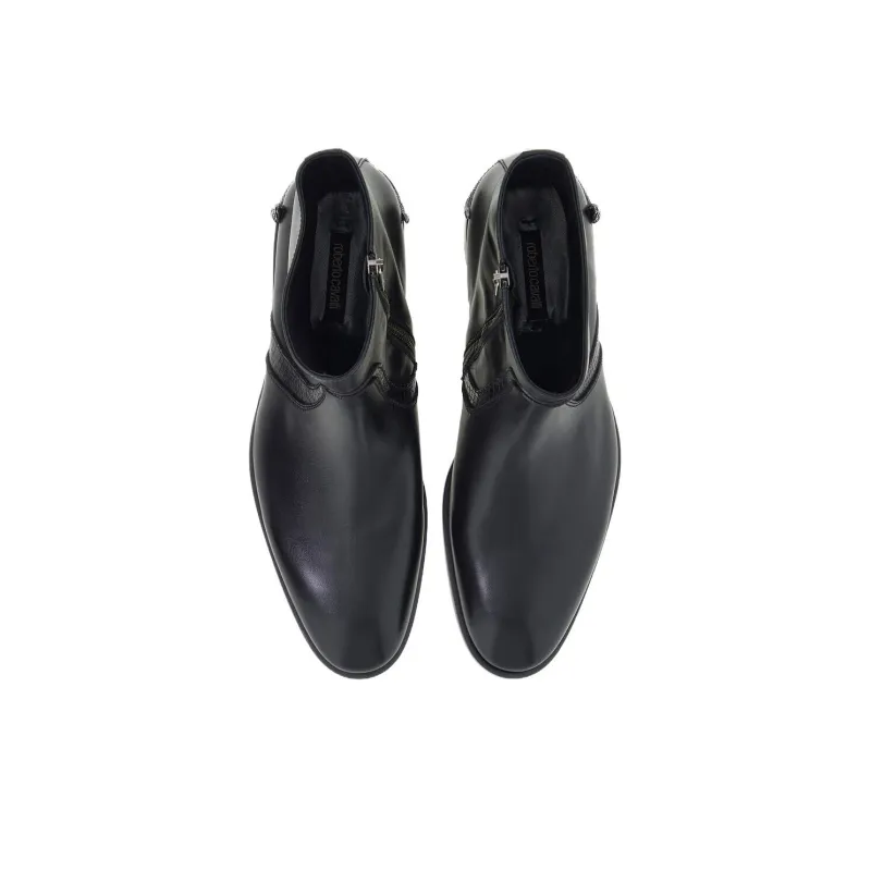 Roberto Cavalli Ankle Boots Men's Black-3