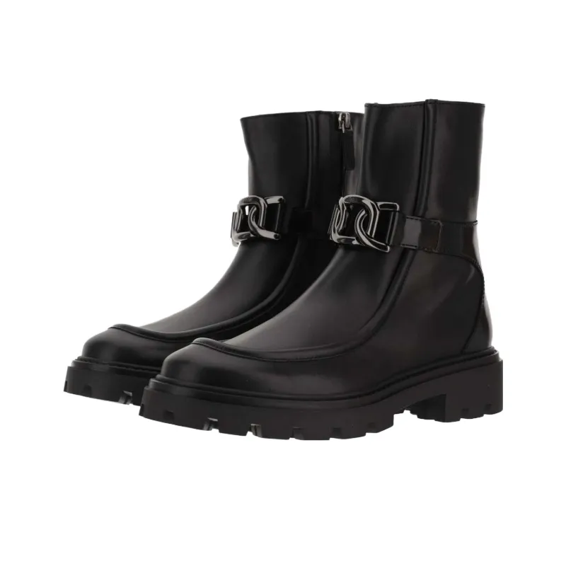 TOD'S Round Toe Side Zipped Ankle Boots Women's-2