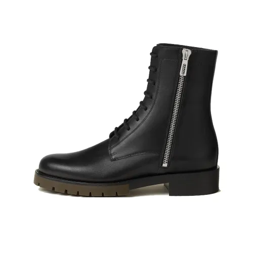 HERMES Ankle Boots Men Black