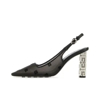 Givenchy G Cube Chunky Heel High Heels 10cm Women's Black