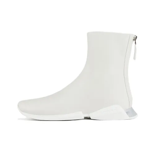 EMPORIO ARMANI Fashion Ankle Boots Women's White