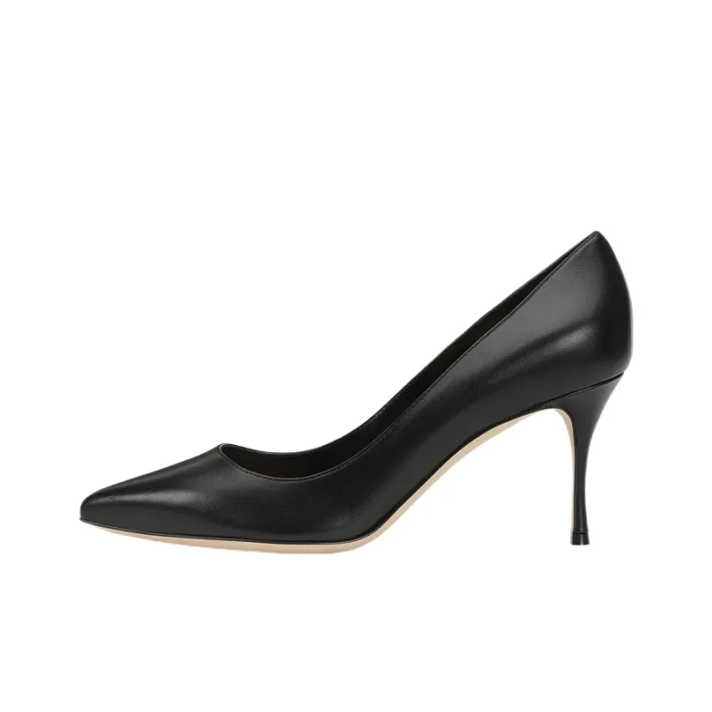 SERGIO ROSSI Godiva 75mm Polished-finish Pumps-0