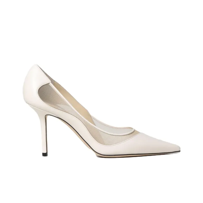 Jimmy Choo Love 85mm Mesh-panel Pumps-1