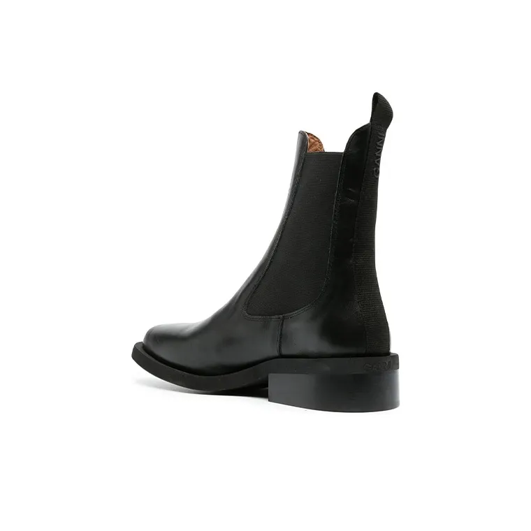 GANNI Chelsea Boots Women's Black-3