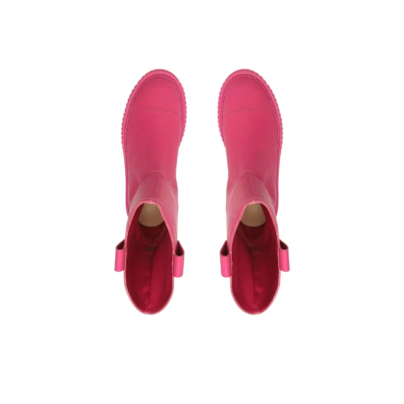 Schutz Jacy Ankle Boots 5cm Women's Bright Pink-8
