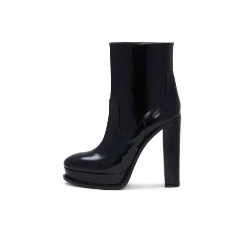 Alexander McQueen Platform Ankle Boots Women's