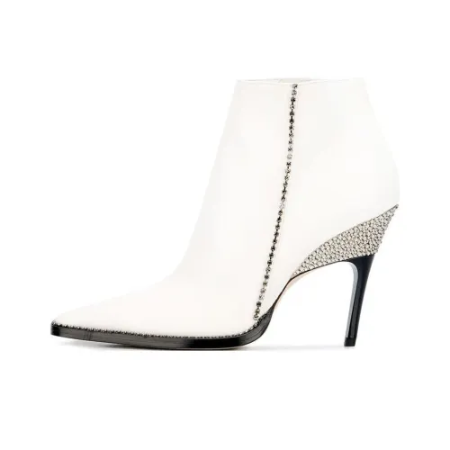 Jimmy Choo Ankle Boots 10cm Women's White