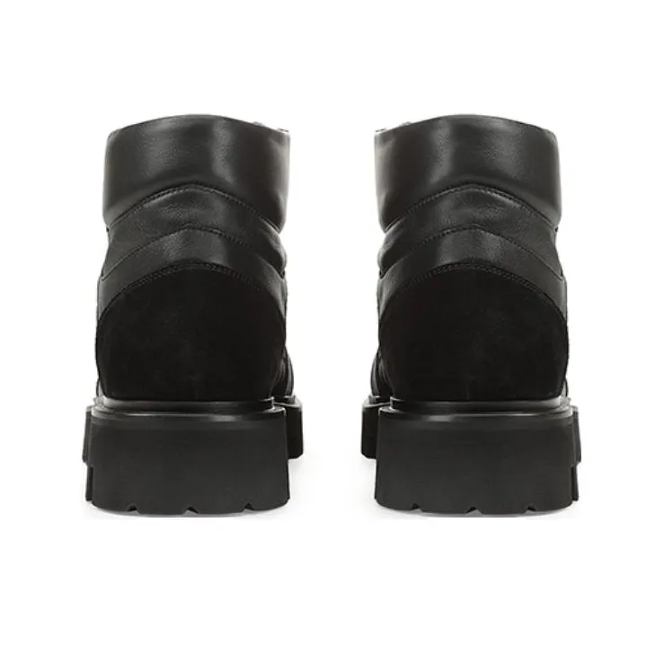 SERGIO ROSSI SR HIKING Ankle Boots Men's Black-4