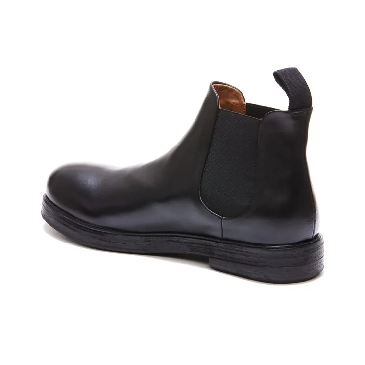 Marsèll Zucca Round Toe Chelsea Ankle Boots-3