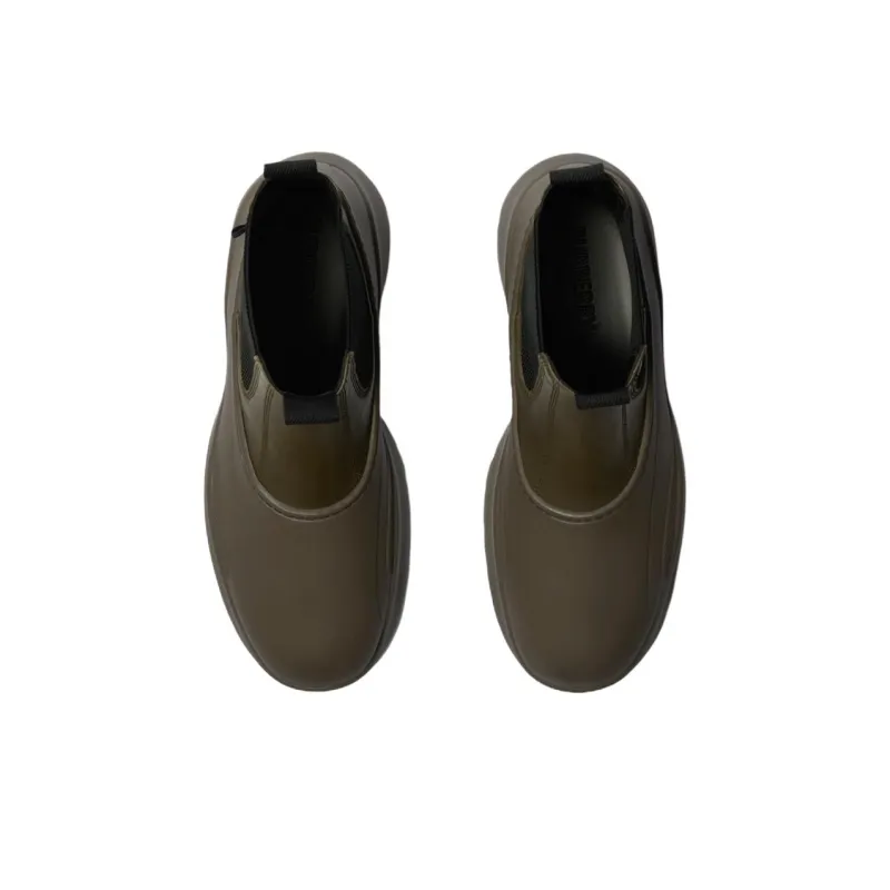 Burberry Scoot Short Chelsea Boots Men's Umber-3