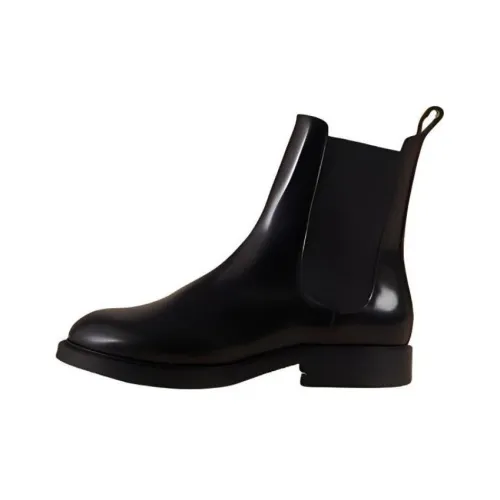 ALOHAS Lanz Short Chelsea boots Silver 2.5cm Women's Black