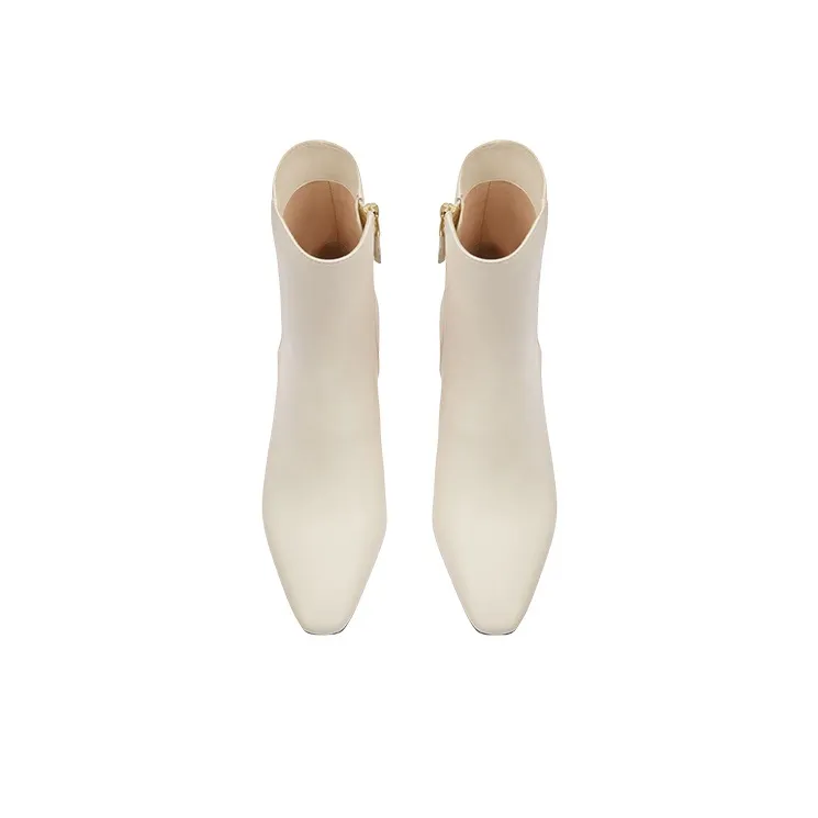 BALLY Glenda Ankle Boots Women's Beige-2