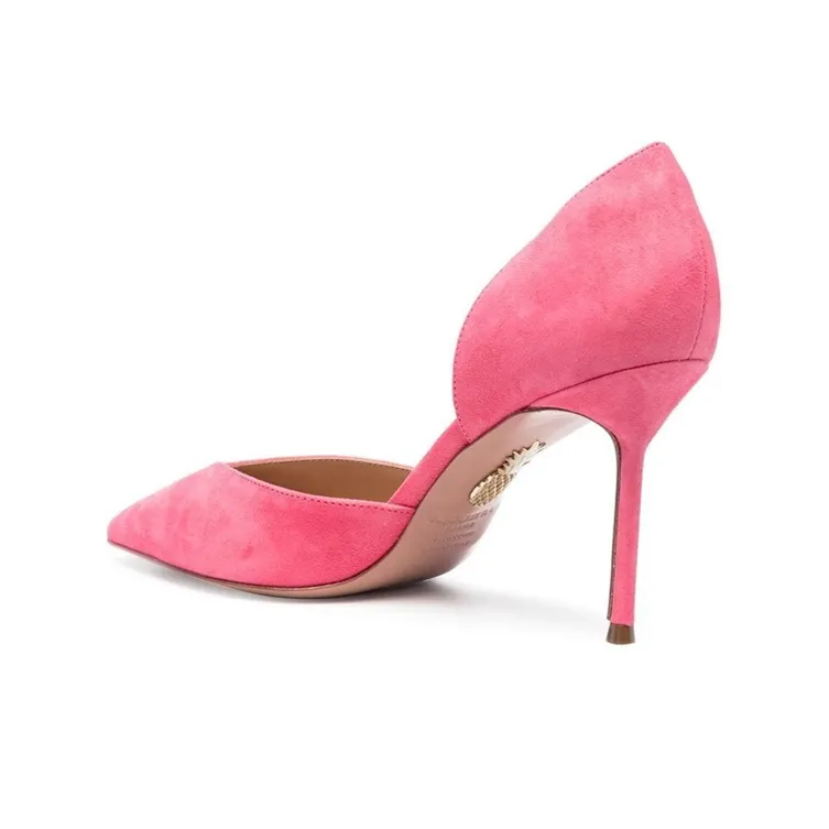 AQUAZZURA 90mm Pointed-toe Pumps-3