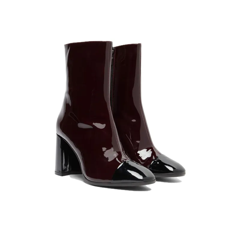 Carel Paris Donna 85mm Leather Ankle Boots-2