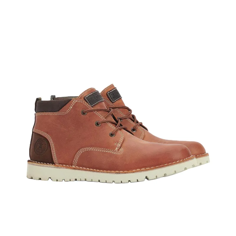 BARBOUR Bedrock Ankle Boots Men's Umber-2