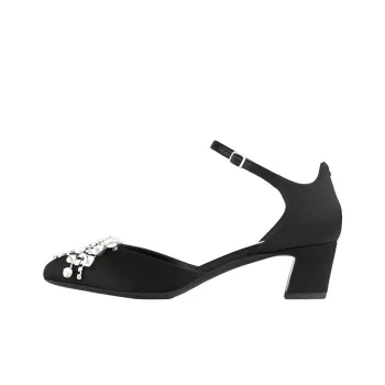 Jimmy Choo Verity Spool Heel High Heels 4.5cm Women's Black