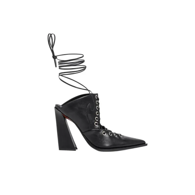 Sonora La Paz 100mm Leather Mules-1
