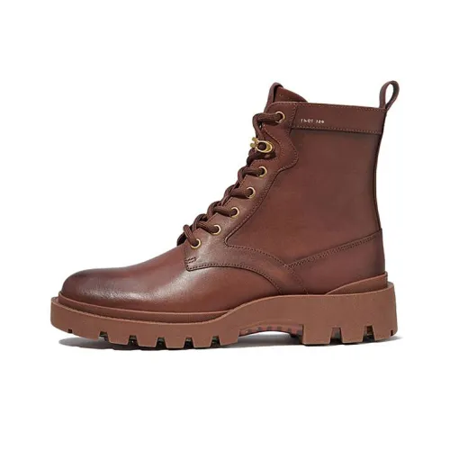 COACH CitySole Ankle Boots Men's Coffee