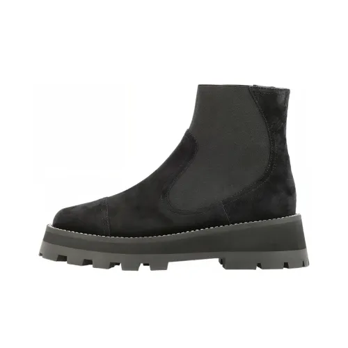 Jimmy Choo Short Chelsea Boots Women's Black