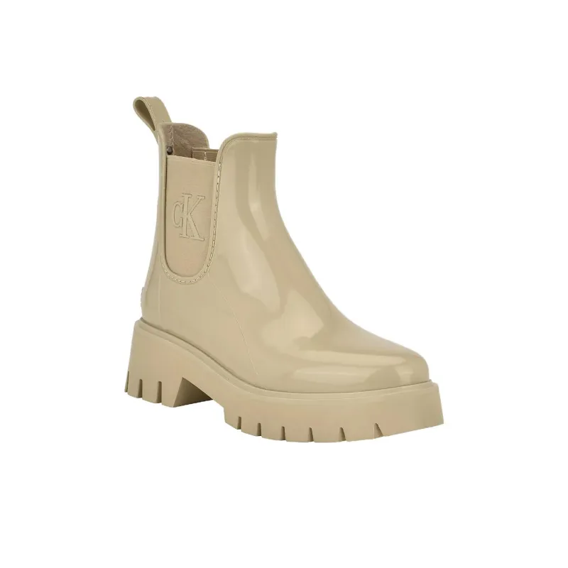 CALVIN KLEIN Wende Chelsea Boots 5.4cm Women's Beige-2