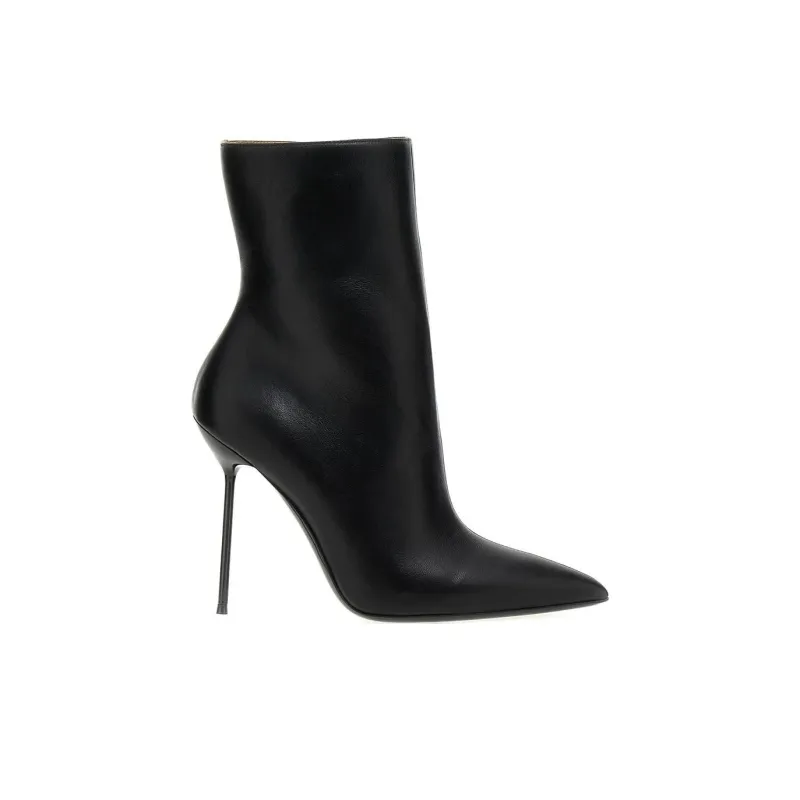 Paris Texas Ankle Boots 12cm Women's Black-1